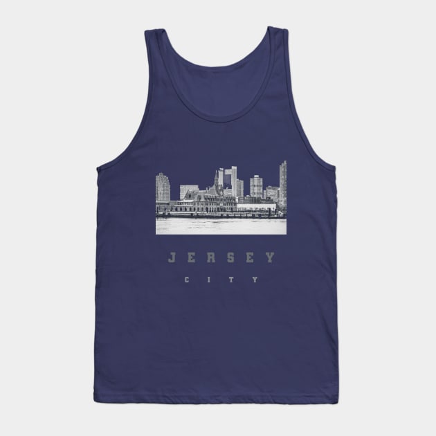 new jersey city nj T-Shirt Tank Top by TATOH